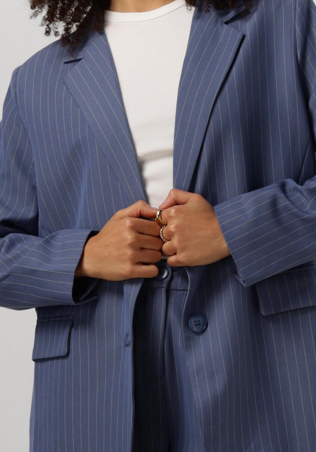 YDENCE Dames Blazers Blazer Elody Blauw