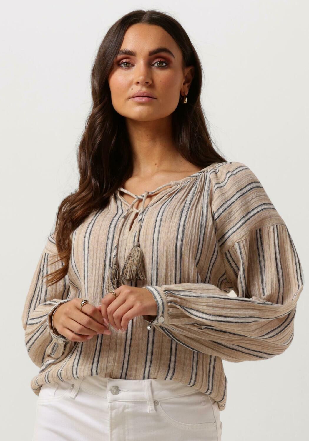CIRCLE OF TRUST Dames Blouses Junni Blouse Beige