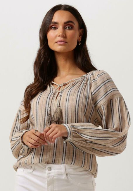 Beige CIRCLE OF TRUST Blouses JUNNI BLOUSE - large