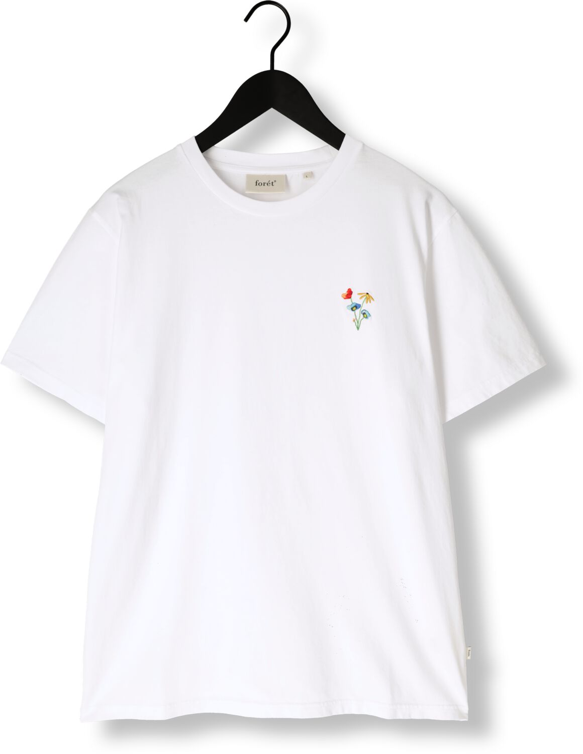 FORÉT Forét Heren Polo's & T-shirts Element T-shirt Wit