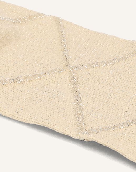 Witte BECKSONDERGAARD Sokken DIAMOND GLITTER SOCK Witte BECKSONDERGAARD Sokken DIAMOND GLITTER SOCK - large