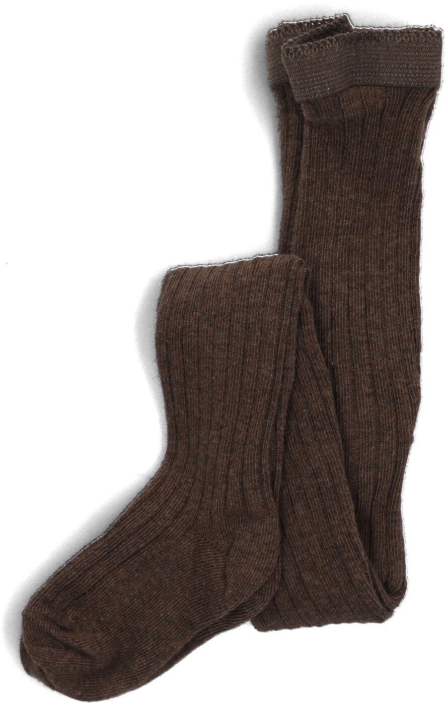 MP DENMARK Meisjes Maillots Cotton Rib Tights Bruin