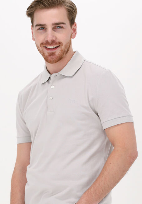 Grijze TIGER OF SWEDEN Polo DARIOS - large