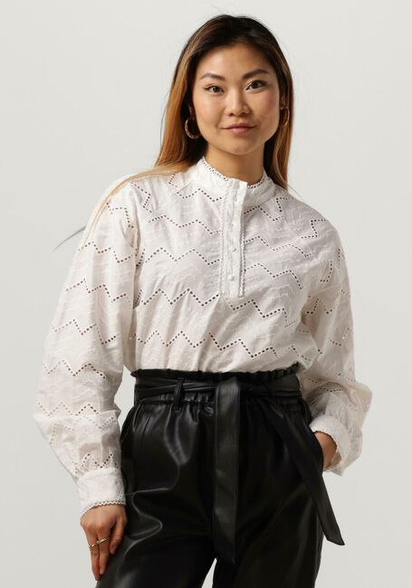 Witte MINUS Blouse MERIAM LONG SLEEVE BLOUSE - large