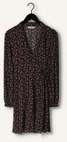 Zwarte MSCH COPENHAGEN Mini jurk MSCHMESSINA MOROCCO WRAP DRESS AOP Zwarte MSCH COPENHAGEN Mini jurk MSCHMESSINA MOROCCO WRAP DRESS AOP - medium