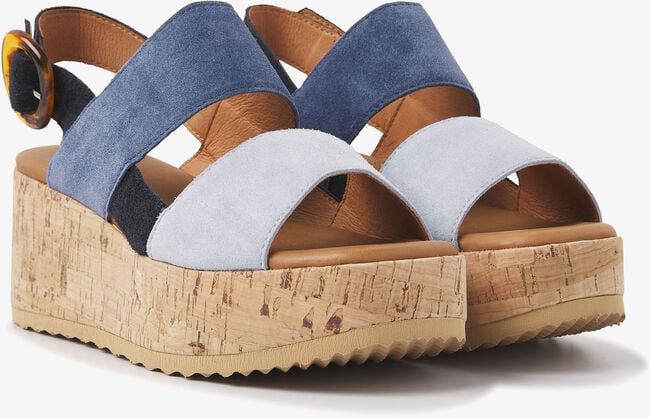 Blauwe VIA VAI Sandalen SISSEL RAVEN - large