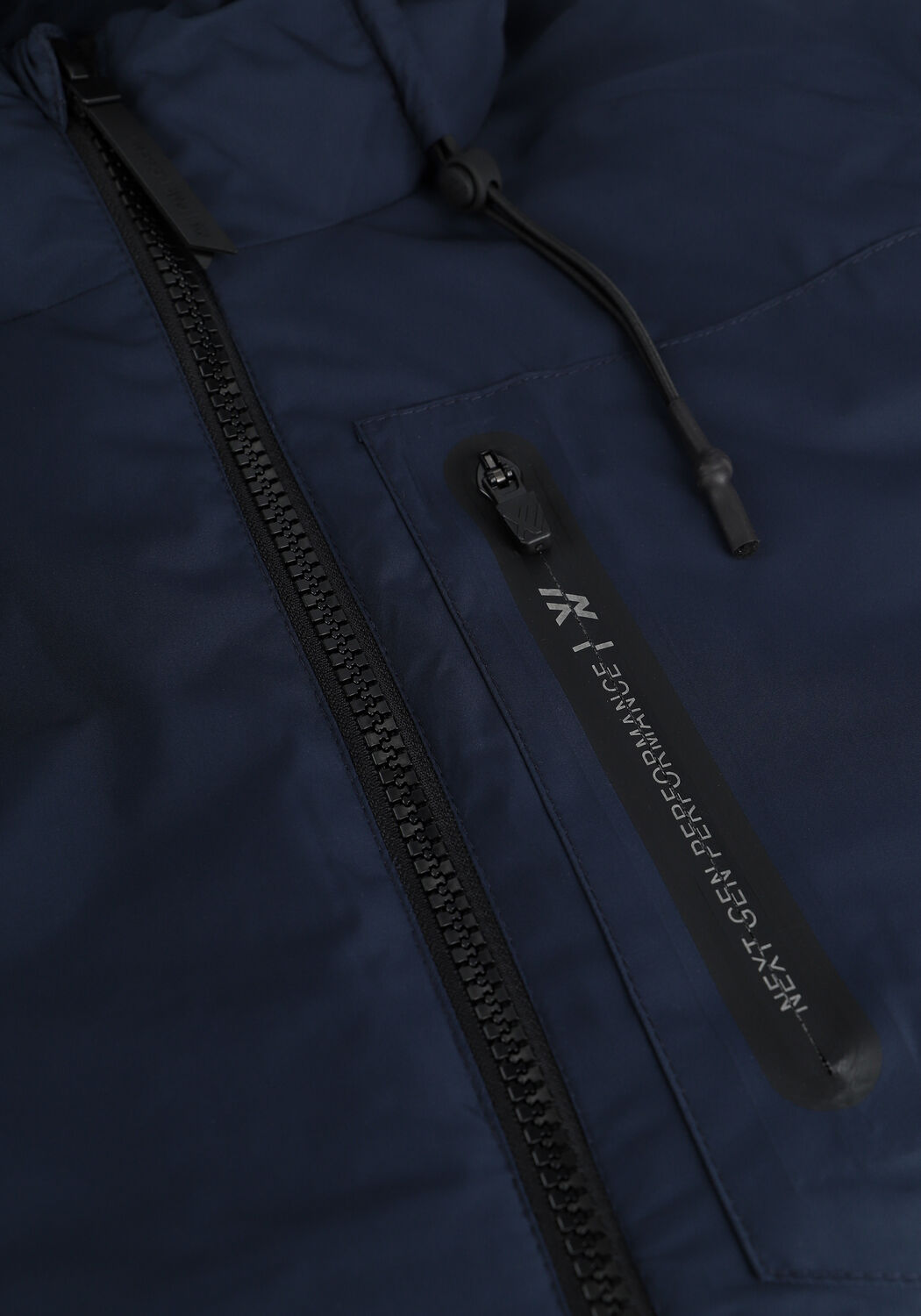 Donkerblauwe PME LEGEND Gewatteerde jas SHORT JACKET NEXTSHELL RECYCLE - large