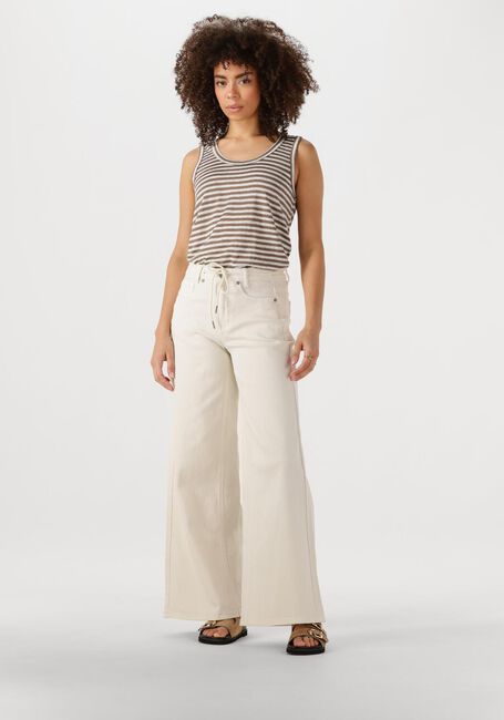 Ecru MY ESSENTIAL WARDROBE Wide jeans DANGOMW 157 X-WIDE - large