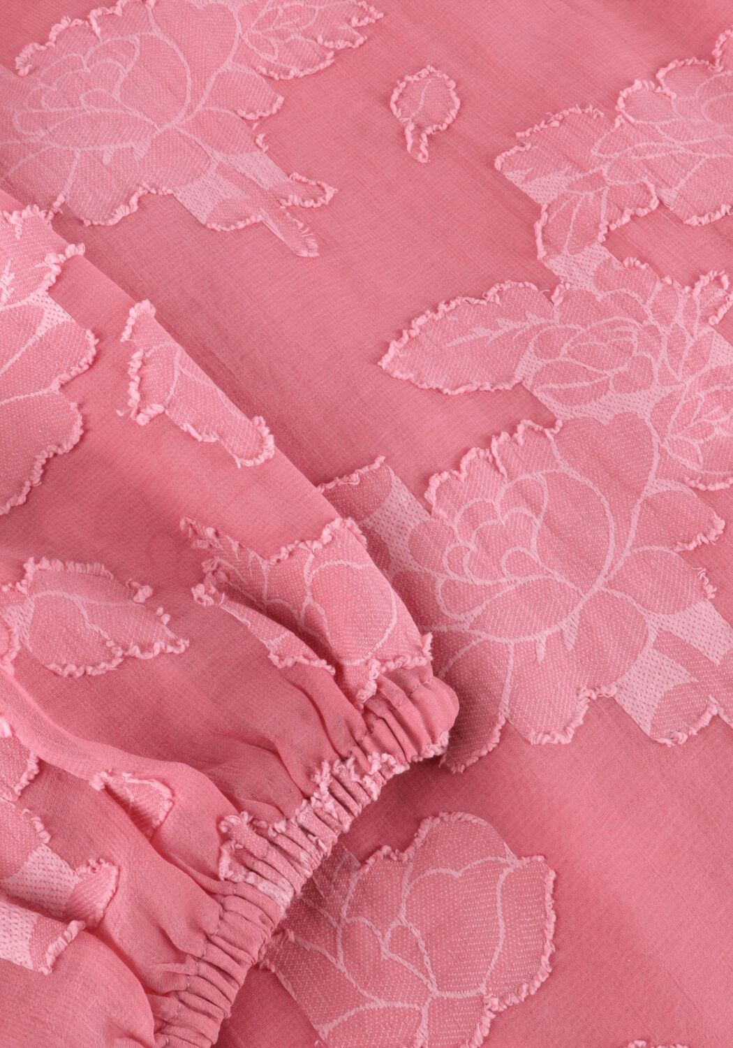 Roze AAIKO Mini jurk ELOISE CHIFFON FLOWER PES 509 - large