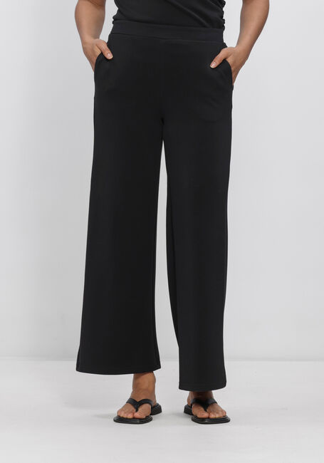 Zwarte MY ESSENTIAL WARDROBE Wijde broek MWHELLE WIDE PANT - large