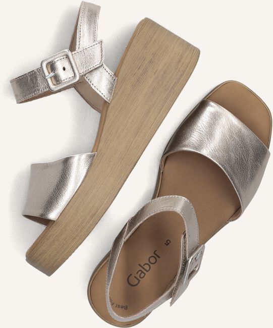 Gouden GABOR Sandalen met hak 531 Gouden GABOR Sandalen met hak 531 - large