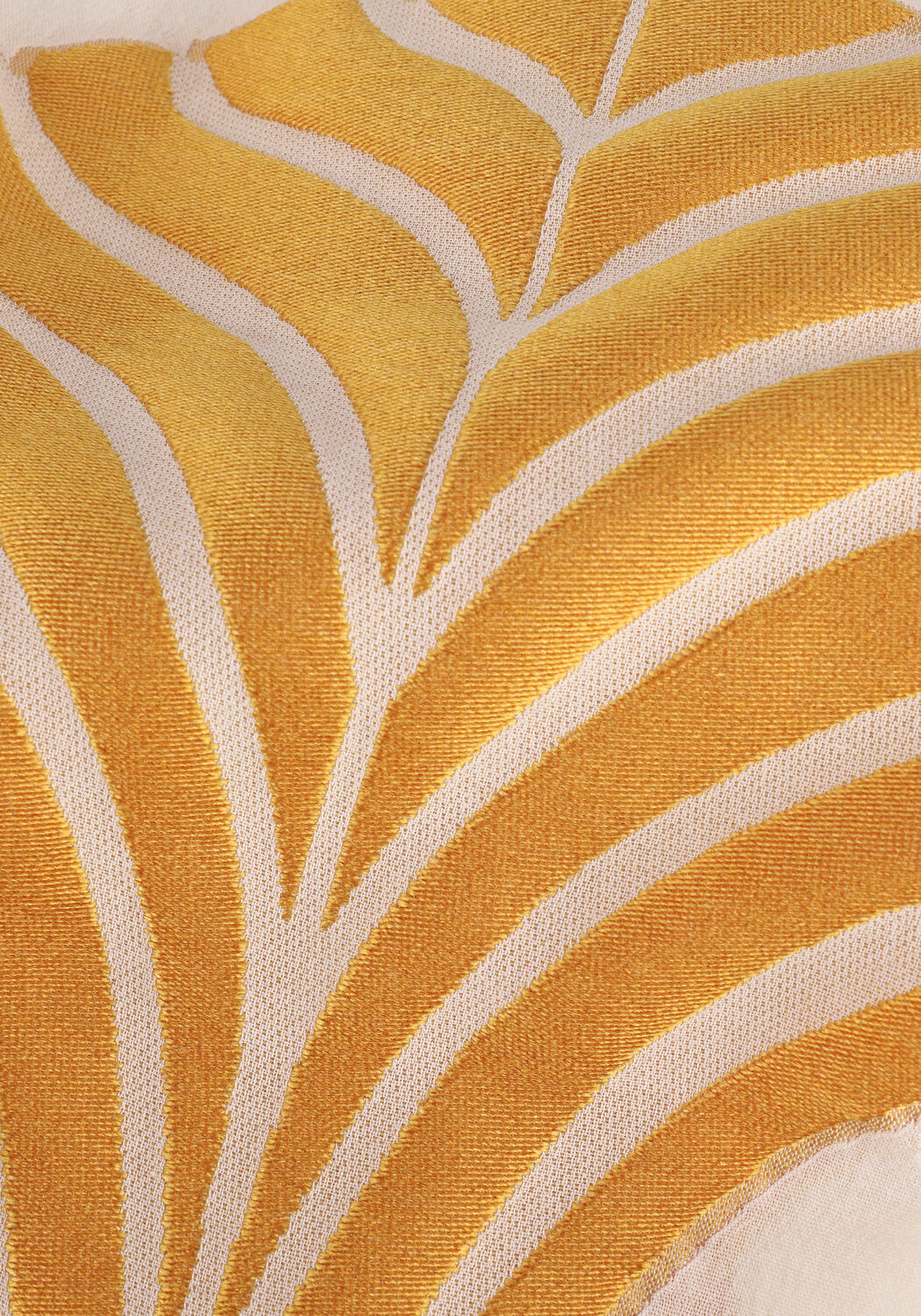 Gele NEMA Midi jurk MARLENE - large