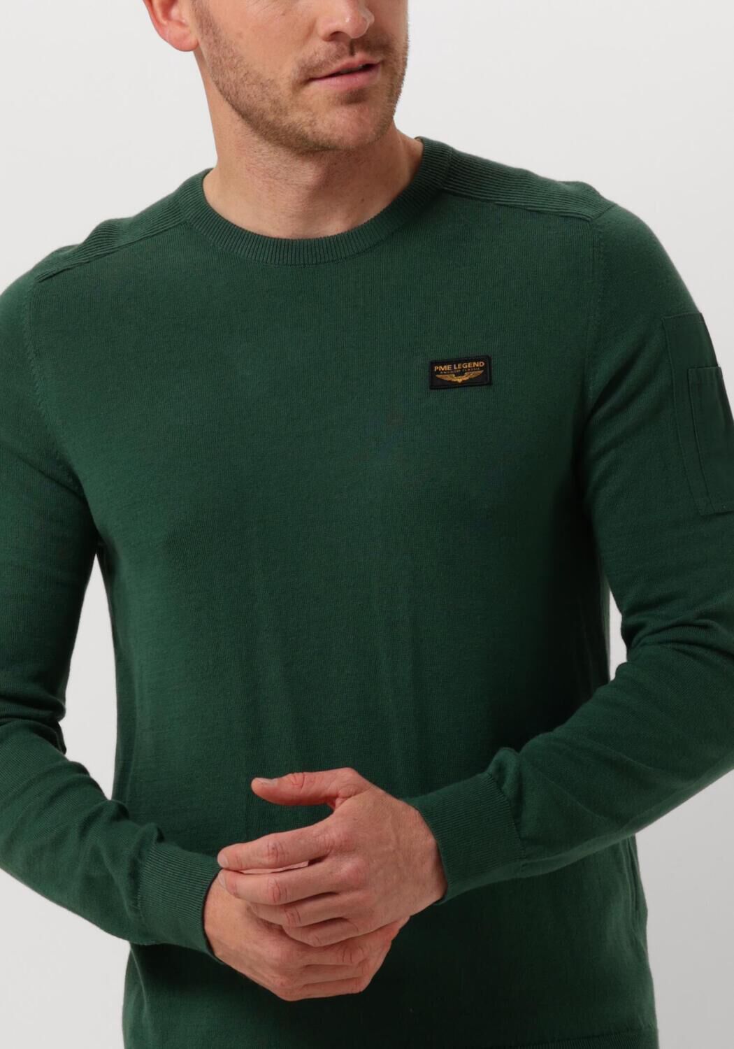 PME LEGEND Heren Truien & Vesten R-neck American Classic Knit Groen