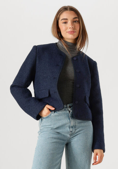 Donkerblauwe MSCH COPENHAGEN Jack MSCHCAILANA JACKET - large