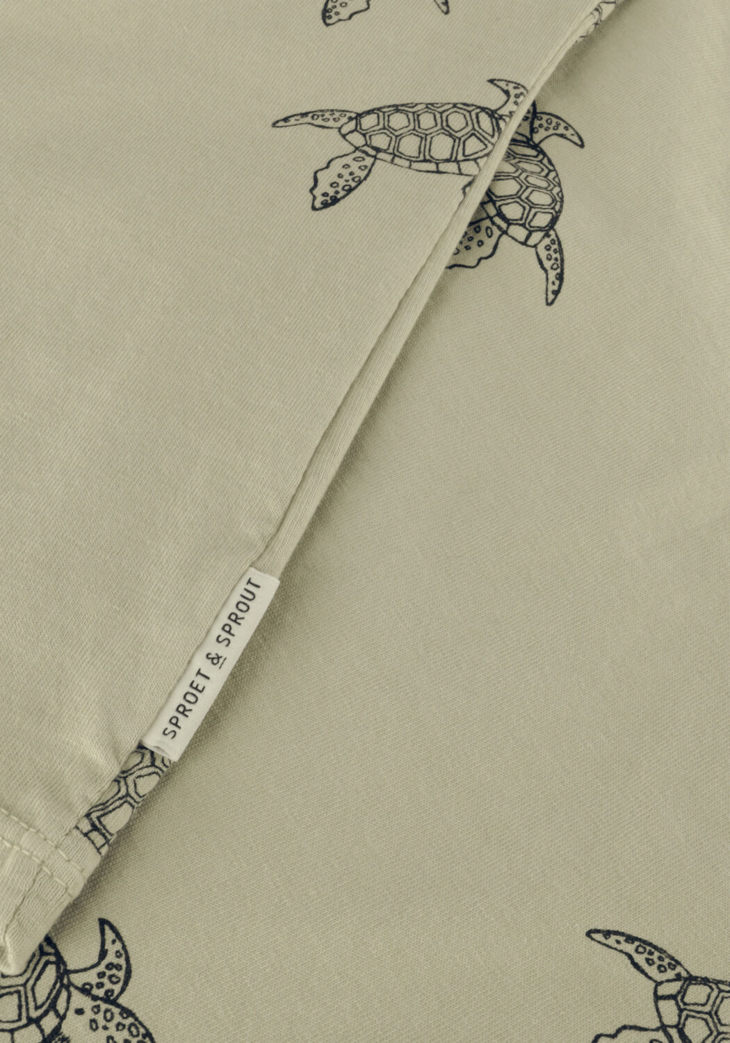 Mint Sproet & Sprout T-shirt T-SHIRT WIDE TURTLE PRINT - large