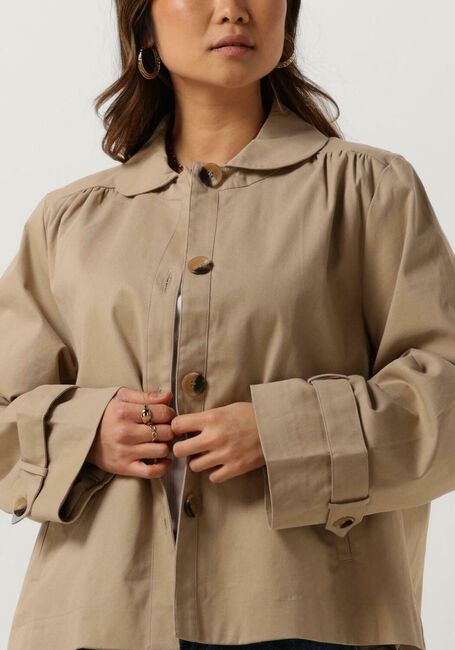 Ecru LOLLYS LAUNDRY Trenchcoats VIOLA JACKET - large