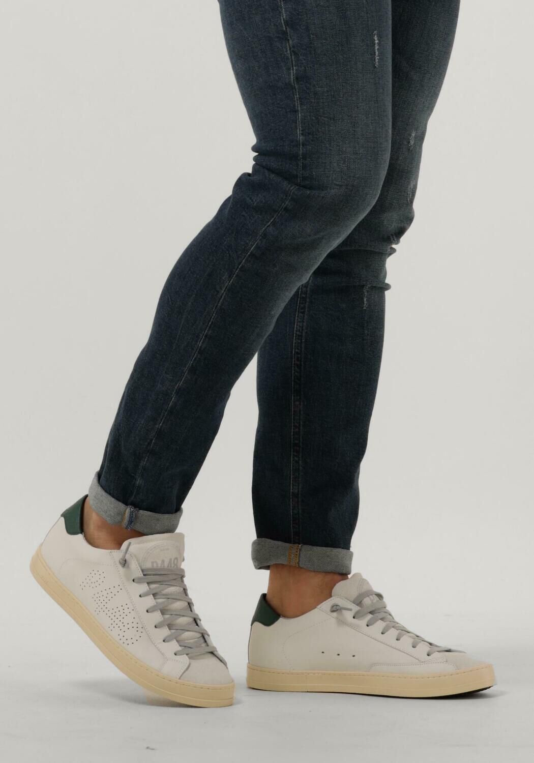 Witte P448 Lage sneakers JOHN MEN Omoda