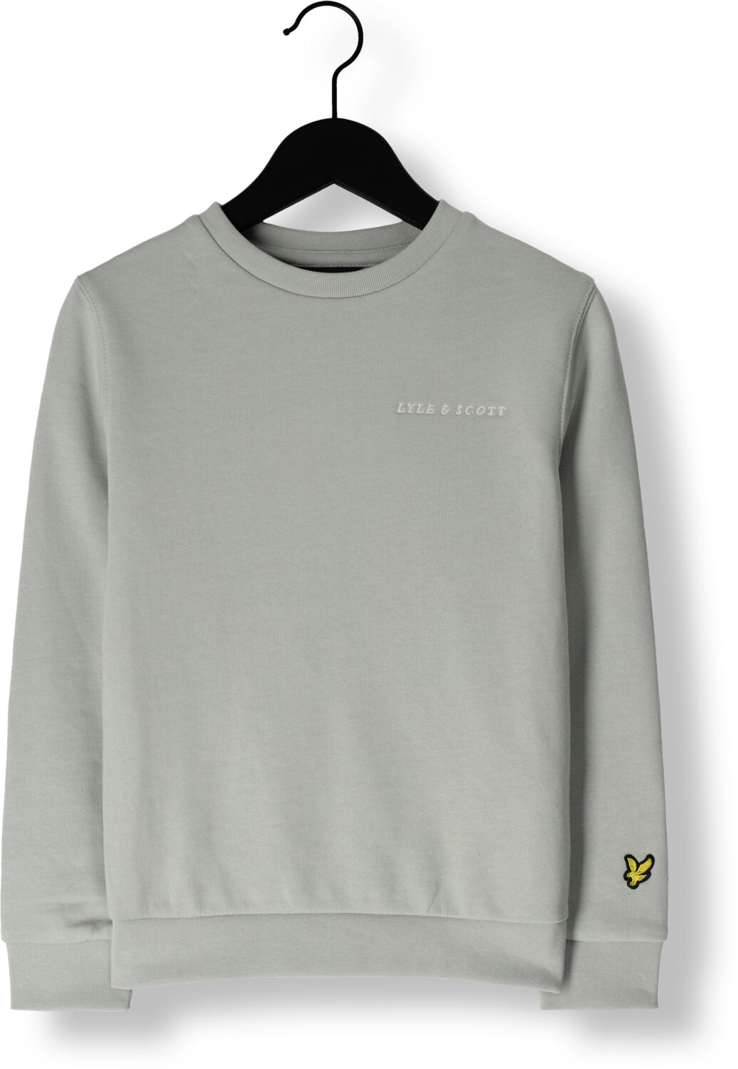 LYLE & SCOTT Jongens Truien & Vesten Script Embroidered Sweatshirt Grijs