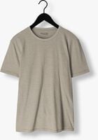 Olijf SELECTED HOMME T-shirt SLHASPEN SS O-NECK TEE W