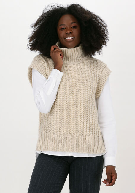 Zand MSCH COPENHAGEN Spencer HEIDI M NECK VEST - large