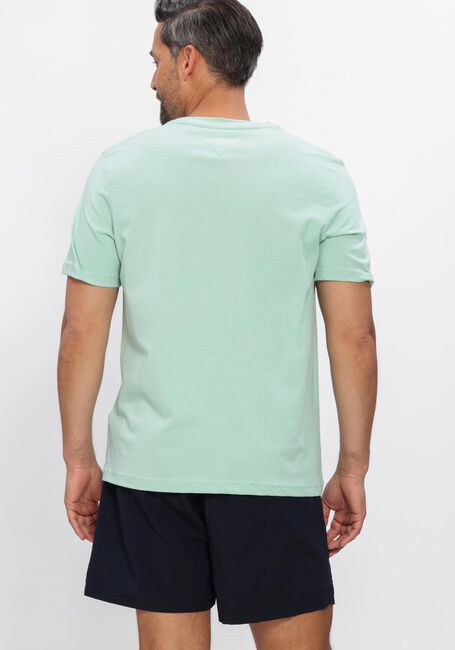 Mint TOMMY HILFIGER T-shirt BRAND LOVE LOCKUP TEE - large