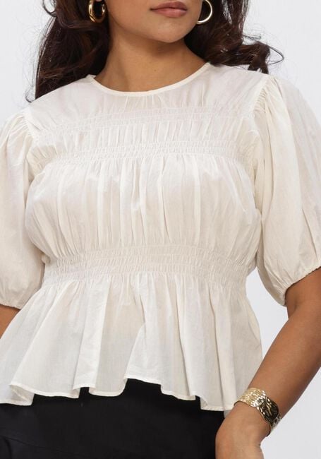 Gebroken wit ANTIK BATIK Top CAROLINE BLOUSE - large