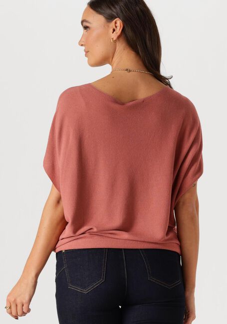 Roze SUMMUM Top OVERSIZED KNITTED TOP VISCOSE BLEND KNIT - large