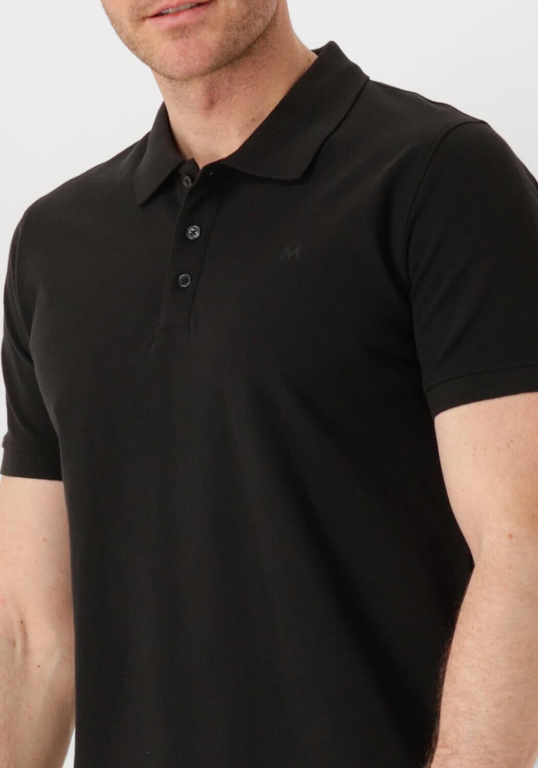 MATINIQUE Heren Polo's & T-shirts Mapoleo Melange Zwart