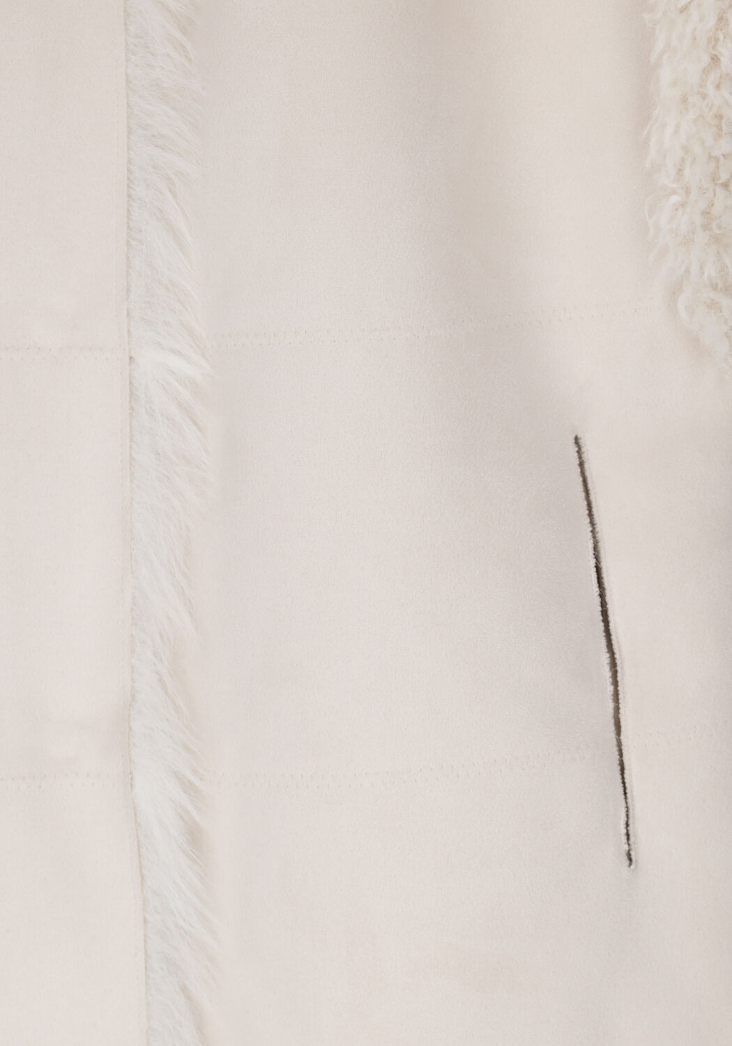 Creme BEAUMONT Bodywarmer SOFT MIXED REVERSIBLE BODY - large