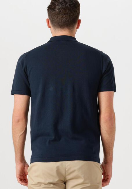 Donkerblauwe DSTREZZED Polo DORIAN ZIP POLO - large