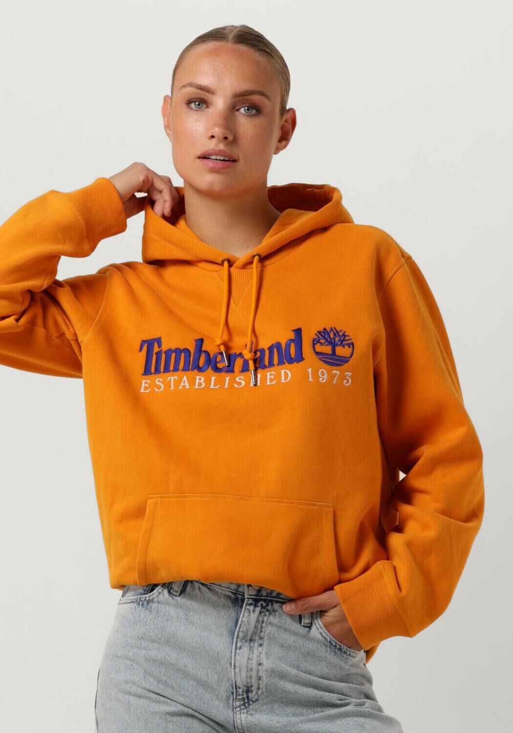 TIMBERLAND Dames Truien & Vesten Ls 50th Anniversary Oranje