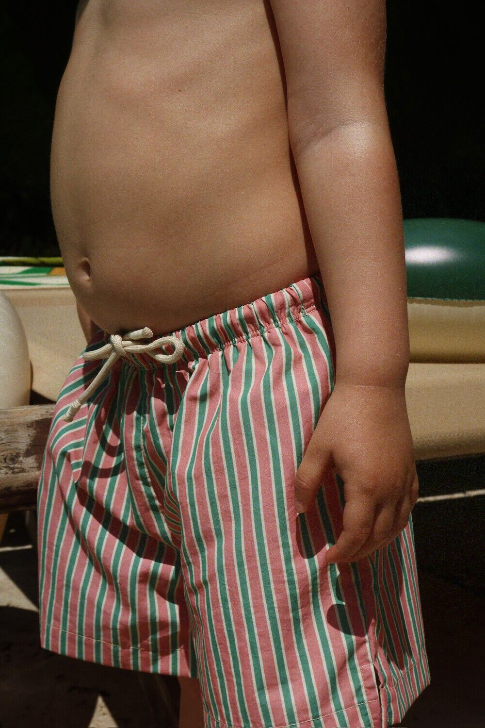 Oranje KONGES SLOJD Zwembroeken ASNOU SWIM SHORTS GRS - large