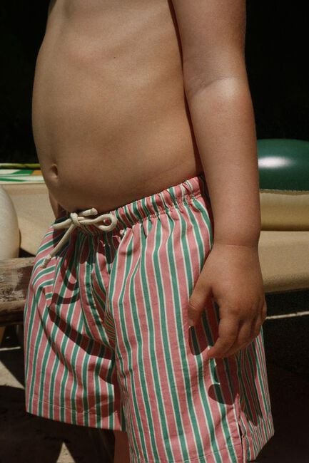 Oranje KONGES SLOJD Zwembroeken ASNOU SWIM SHORTS GRS - large