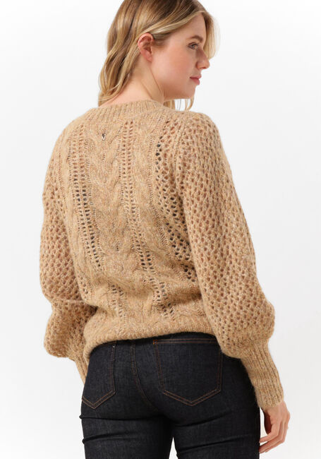 Camel MOS MOSH Trui IMMA V-NECK KNIT - large