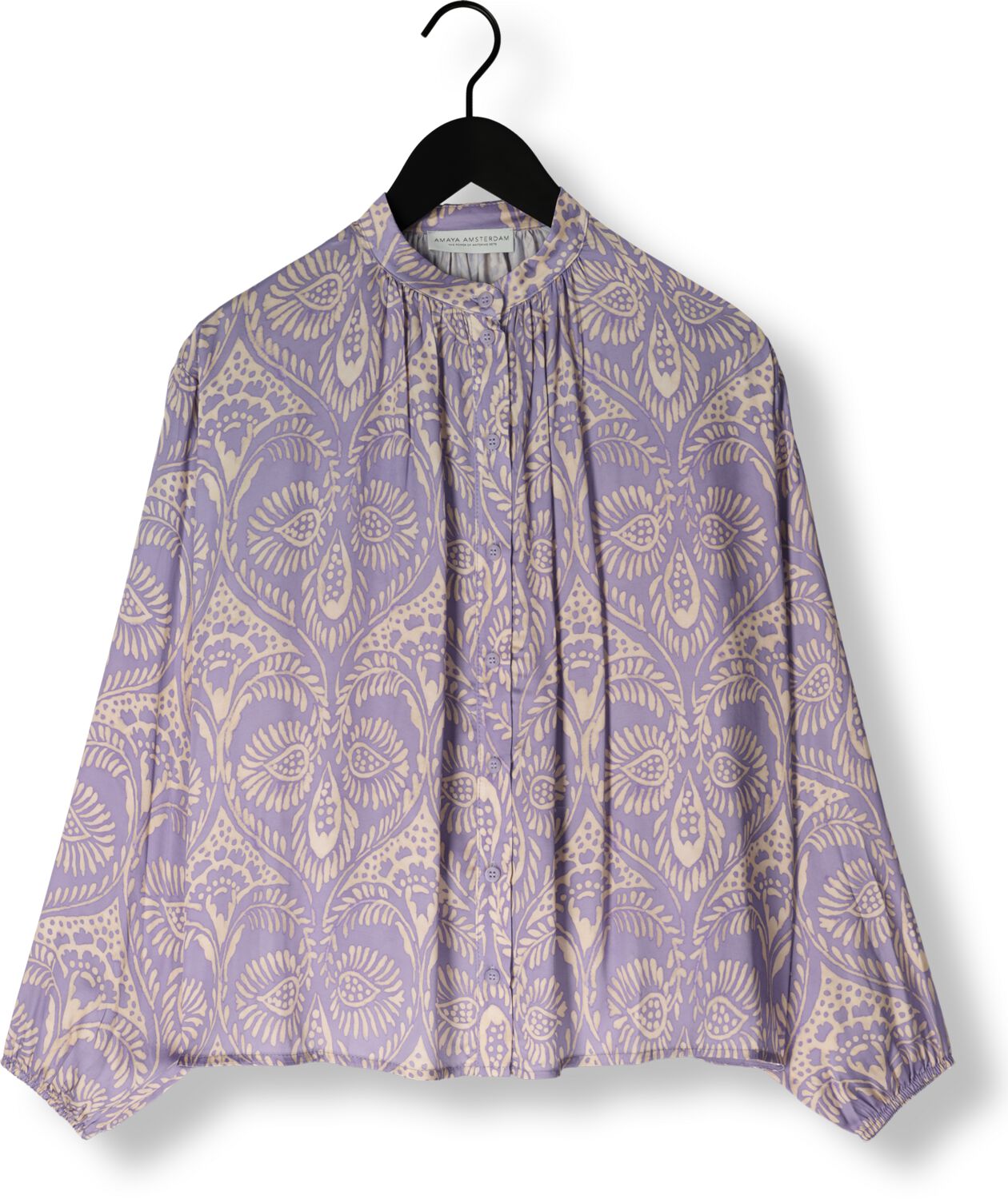 AMAYA AMSTERDAM Dames Blouses Carry Lila
