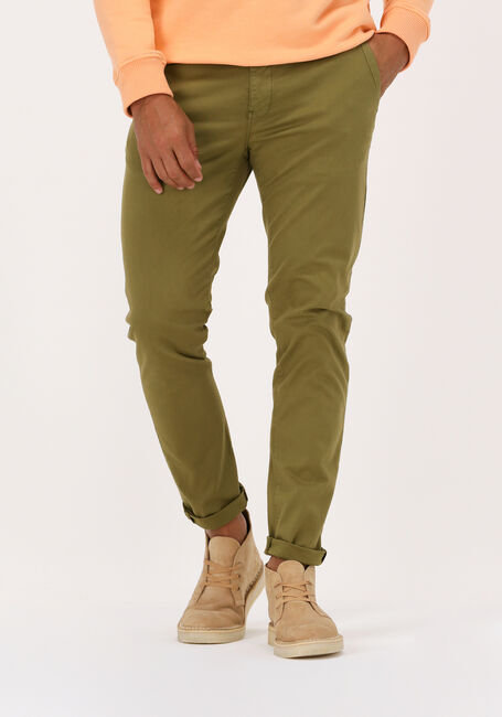 Khaki SCOTCH & SODA Chino MOTT SUPER SLIM-FIT CONTAINS PIMA COTTON - large