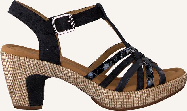 Blauwe GABOR Platte sandalen 736 Blauwe GABOR Platte sandalen 736 - large