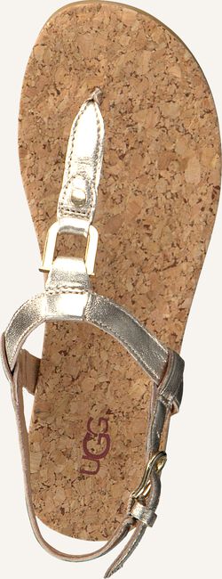 Gouden UGG Platte sandalen ALEIGH Gouden UGG Platte sandalen ALEIGH - large
