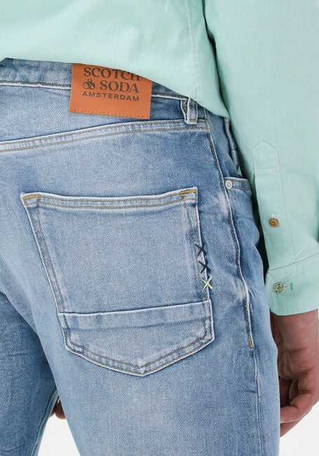 Lichtblauwe SCOTCH & SODA Slim fit jeans RALSTON SLIM JEANS - large