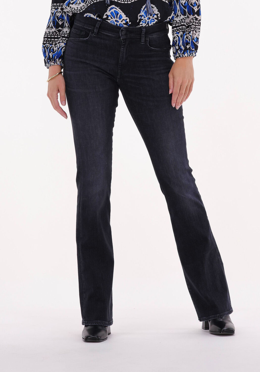 Zwarte 7 FOR ALL MANKIND Bootcut jeans BOOTCUT SLIM ILLUSION