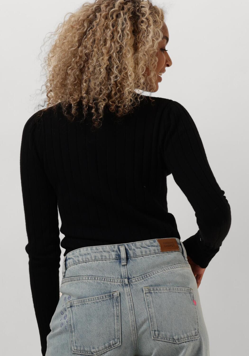FABIENNE CHAPOT Dames Truien & Vesten Banda Pullover Zwart