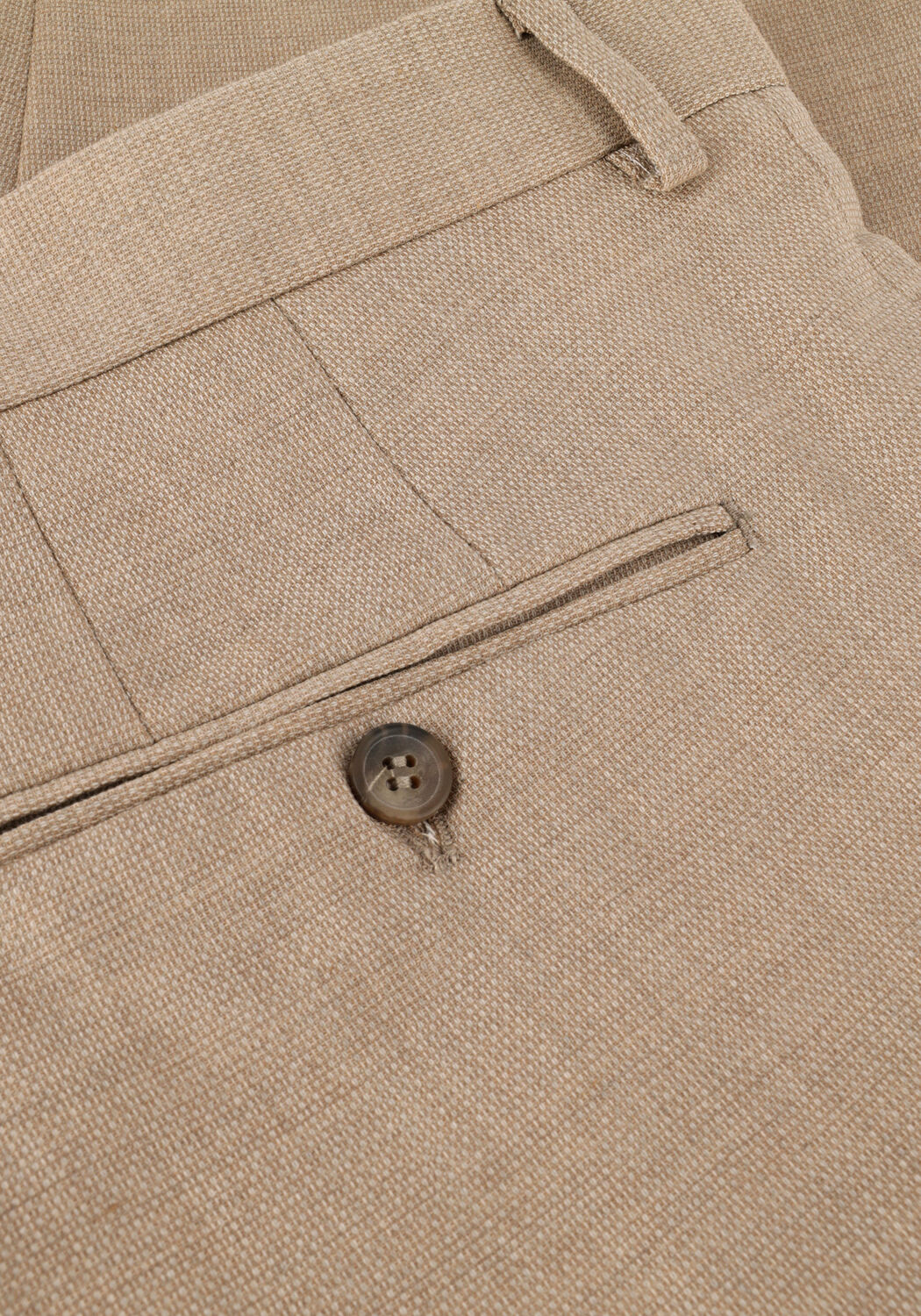 Beige SELECTED MEN Pantalon SLHSLIM-NEIL TRS B - large