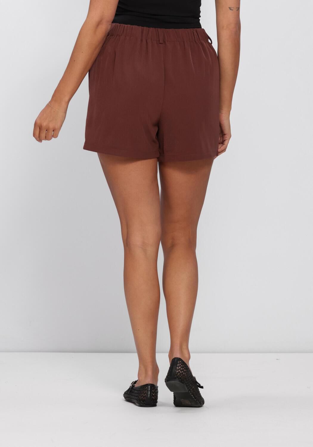 Bruine YDENCE Broeken SHORT JENNY - large