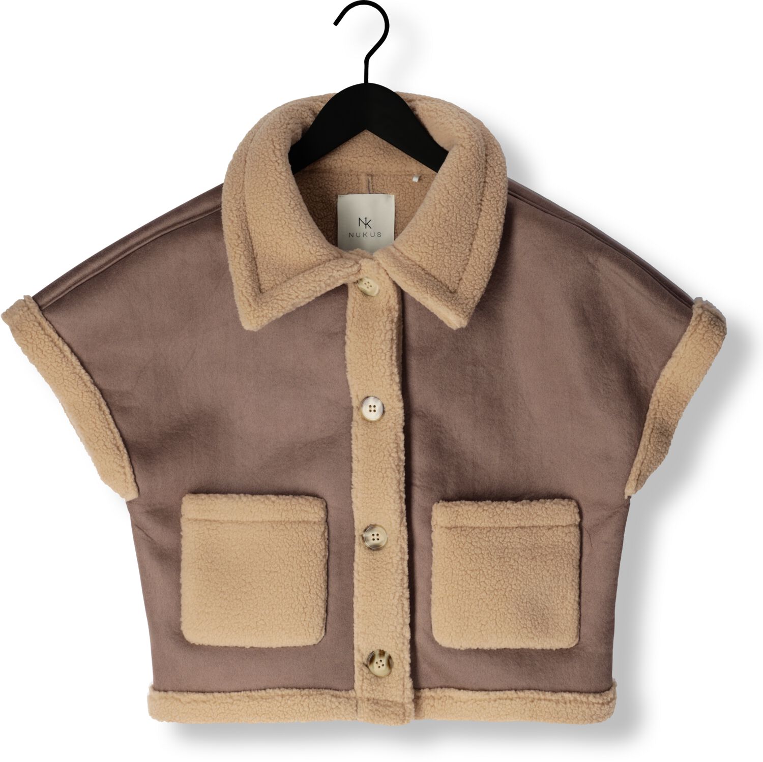NUKUS Dames Blazers Athena Gilet Taupe