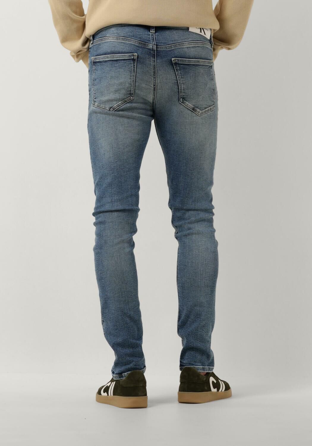 CALVIN KLEIN Heren Jeans Skinny Blauw