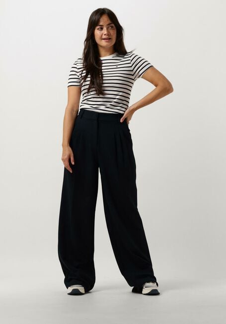 Blauwe TOMMY HILFIGER T-shirt 1985 SLIM SLUB C-NK Blauwe TOMMY HILFIGER T-shirt 1985 SLIM SLUB C-NK - large