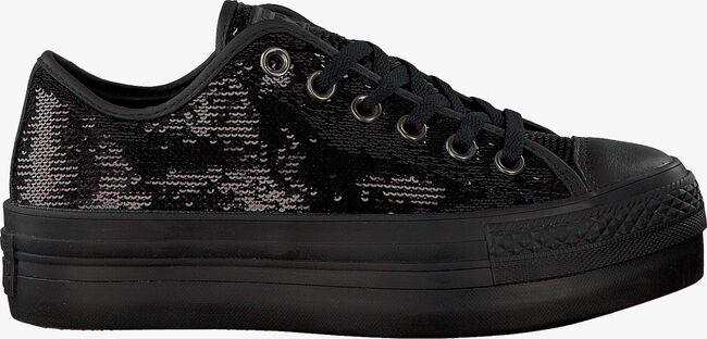 Zwarte CONVERSE Sneakers CTAS PLATFORM OX  - large