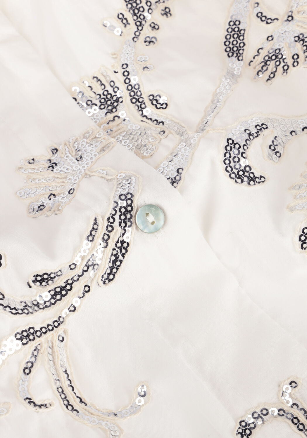 Witte NUKUS Blouses CATALINA BLOUSE PAILLET - large