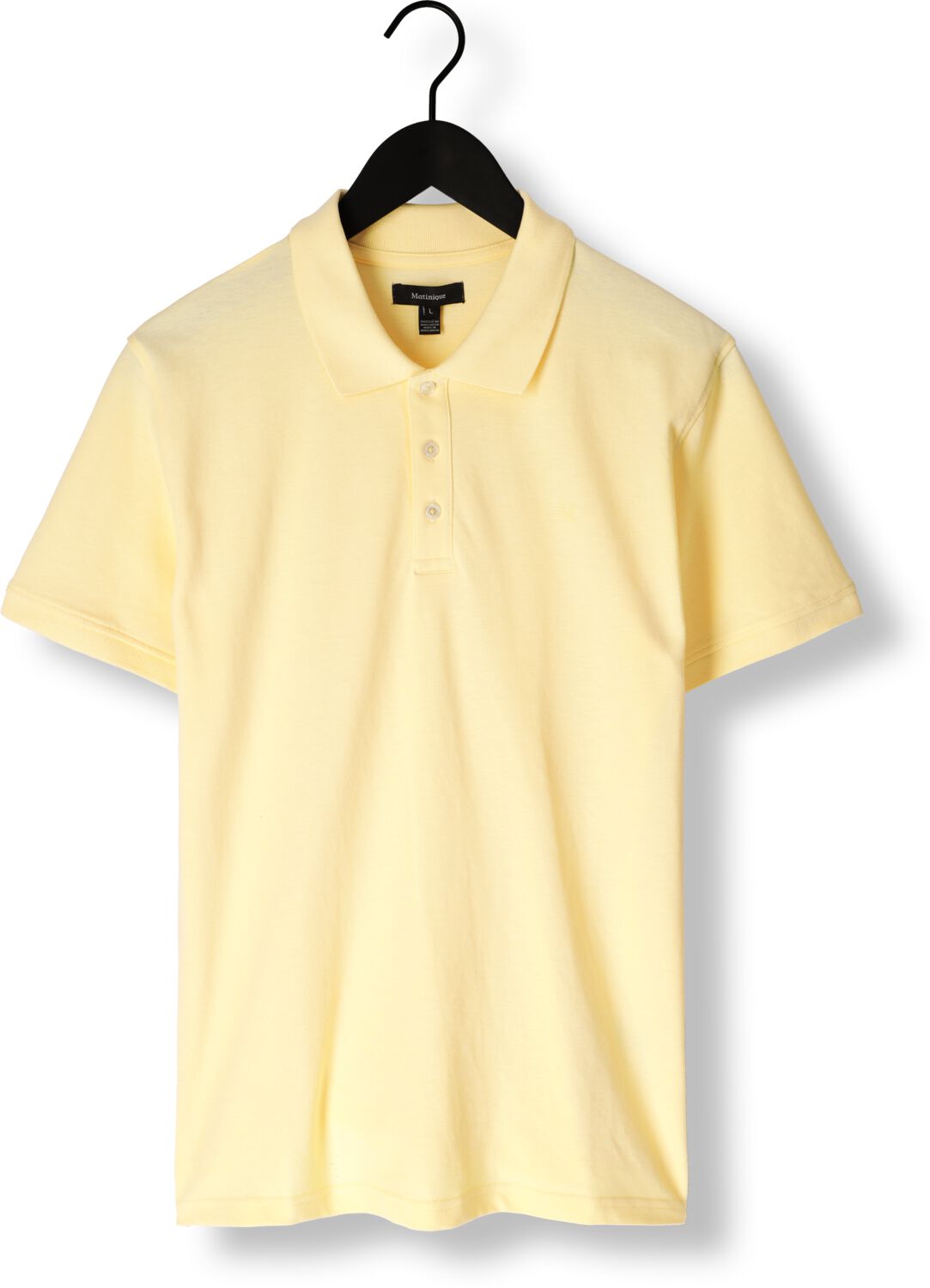 MATINIQUE Heren Polo's & T-shirts Mapoleo Melange Geel