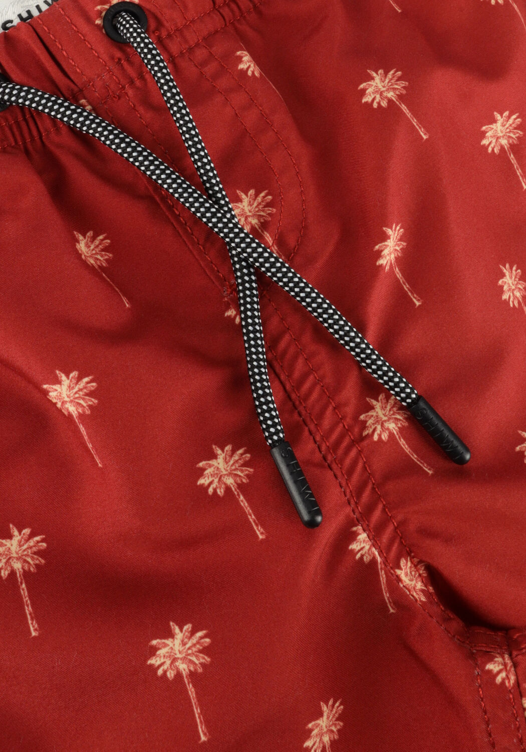 Bruine SHIWI Zwembroeken SWIMSHORT SCRATCHED SHIWI PALM - large